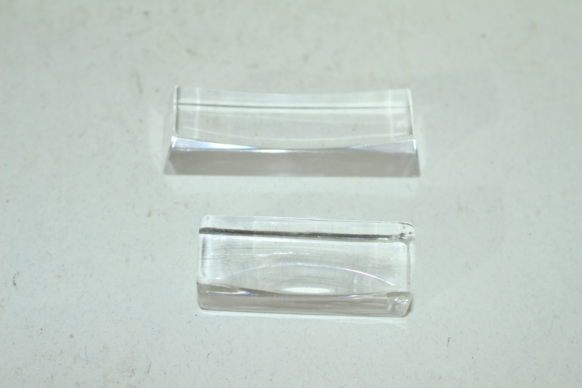 크리스탈 유리로된 저분받침 10점 2셋트