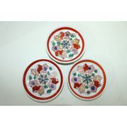 연대가좋은 백자진사추상화문 완 3점