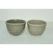 사이즈좋은 진청자 잔 2점