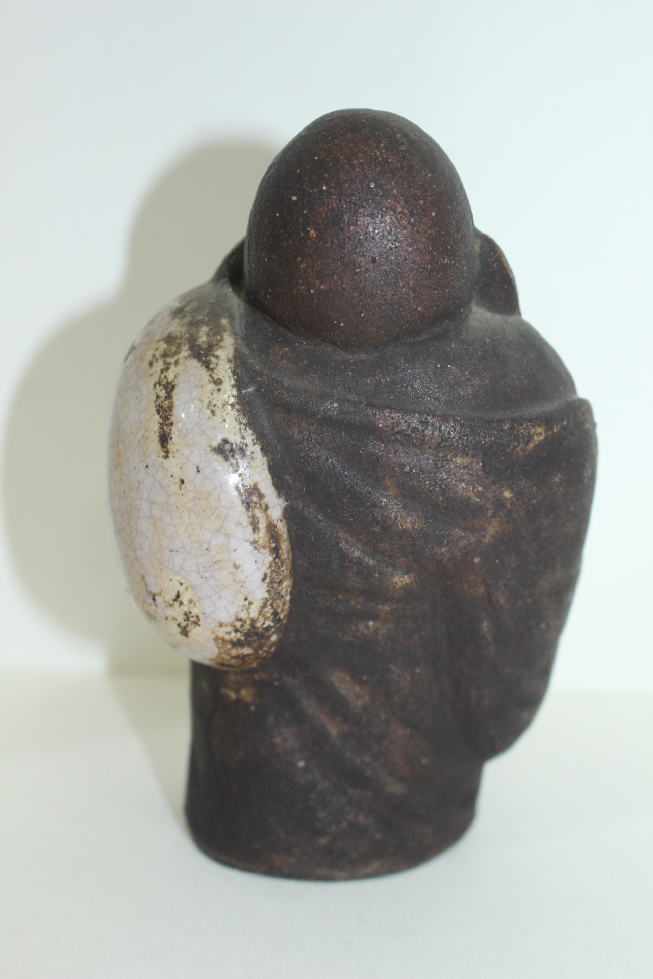 연대가좋은 청자 포대화상 조각상