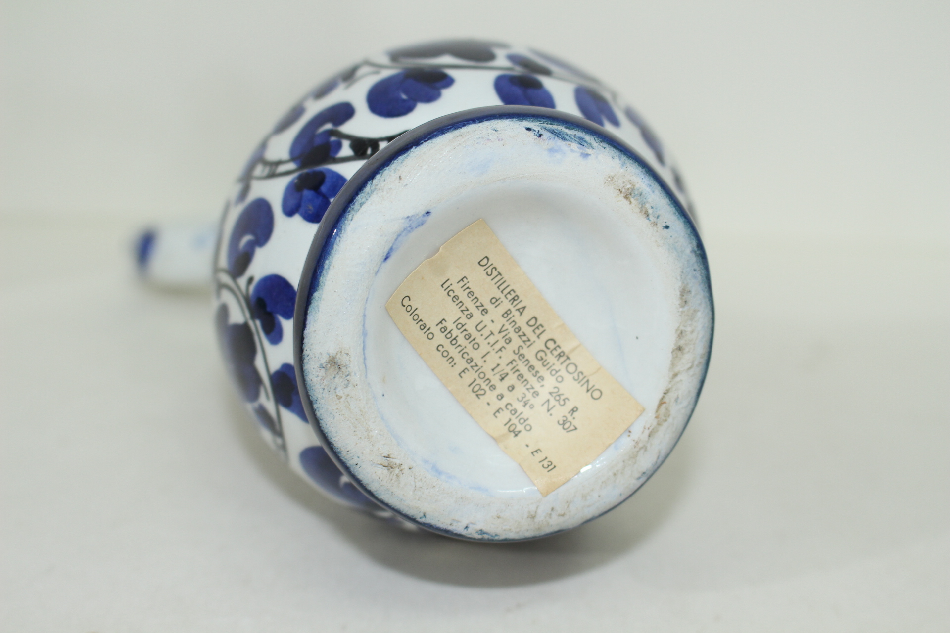 유럽산 청화백자 주자호