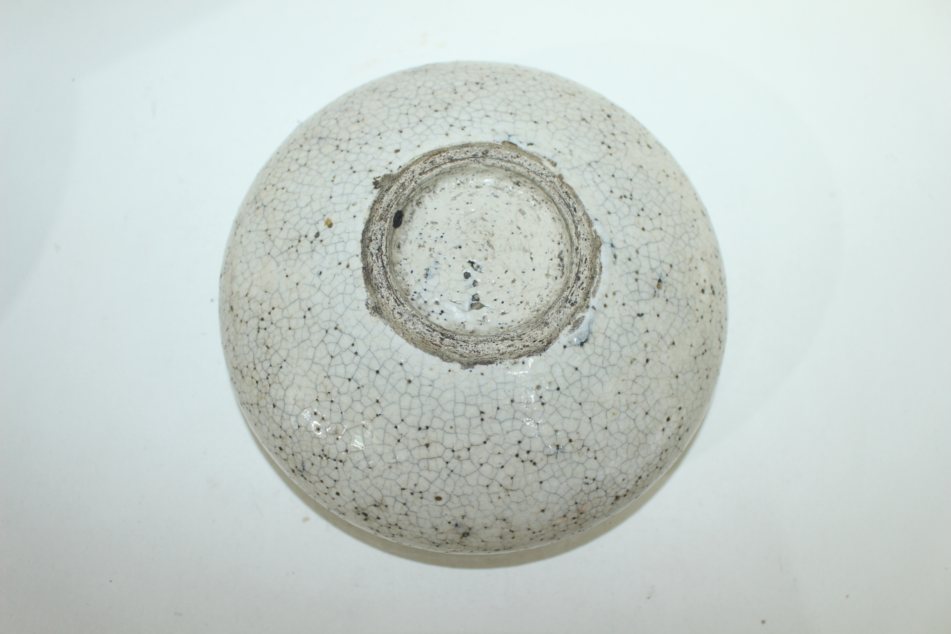 연대가좋은 백자빙열많은 대완 2점