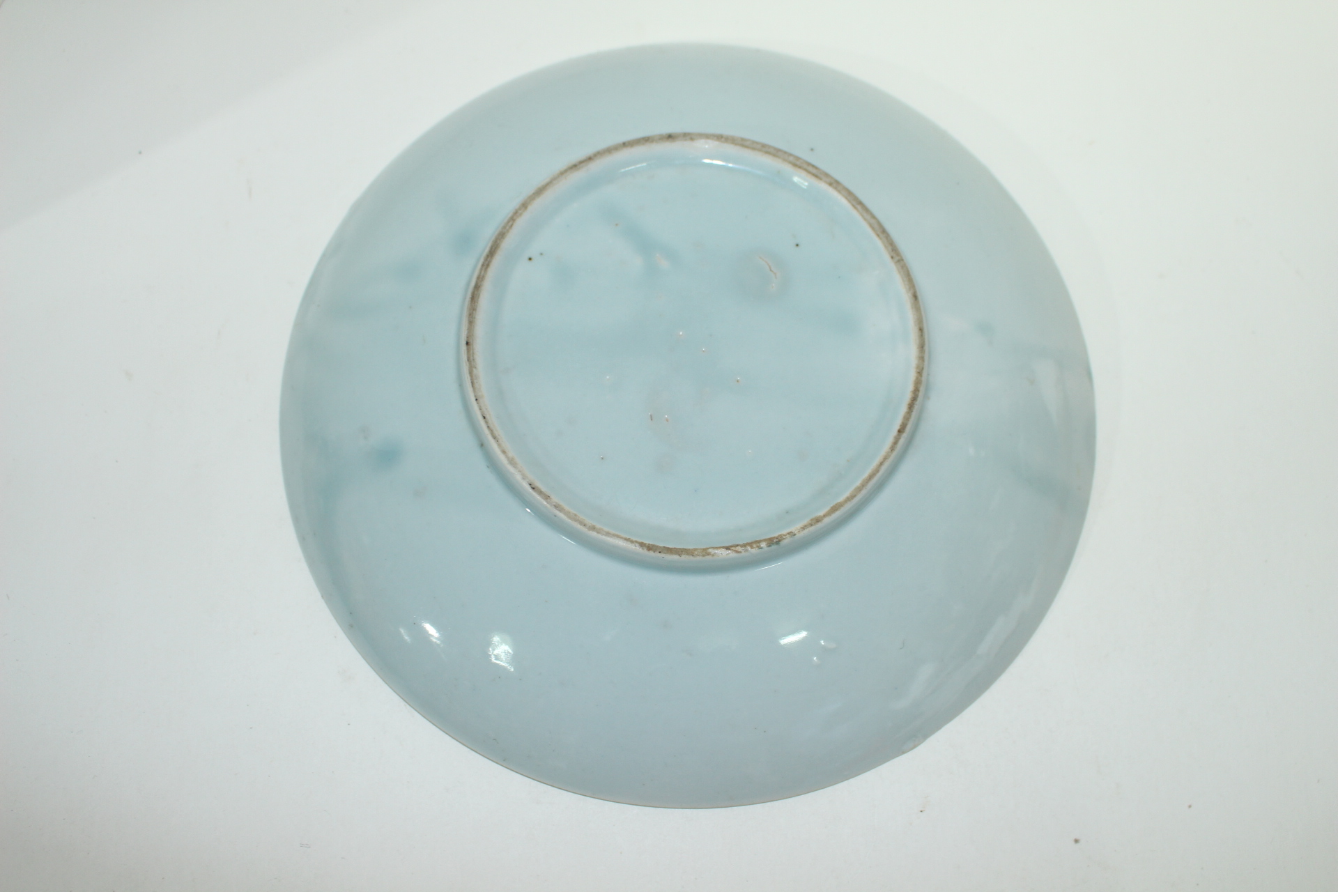 100년이상된 청화백자 노송학문 대완