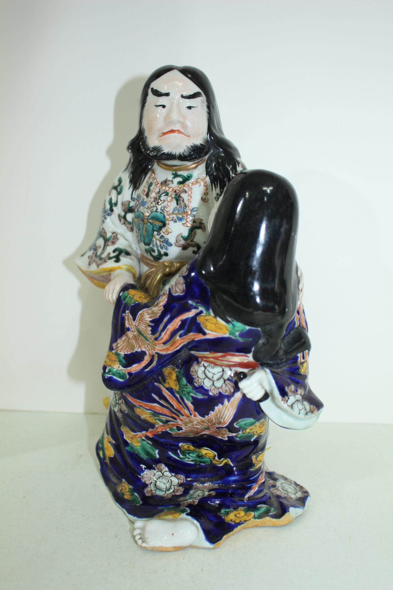 100년이상된 청화백자 남여인물상