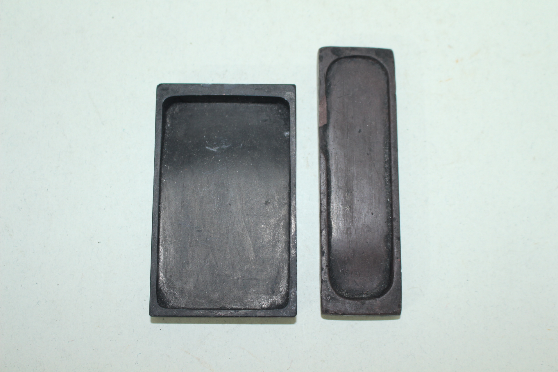 연대좋은 골동 수진돌벼루 2점