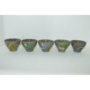 연대가좋은 청자 나한 잔 5점셋트