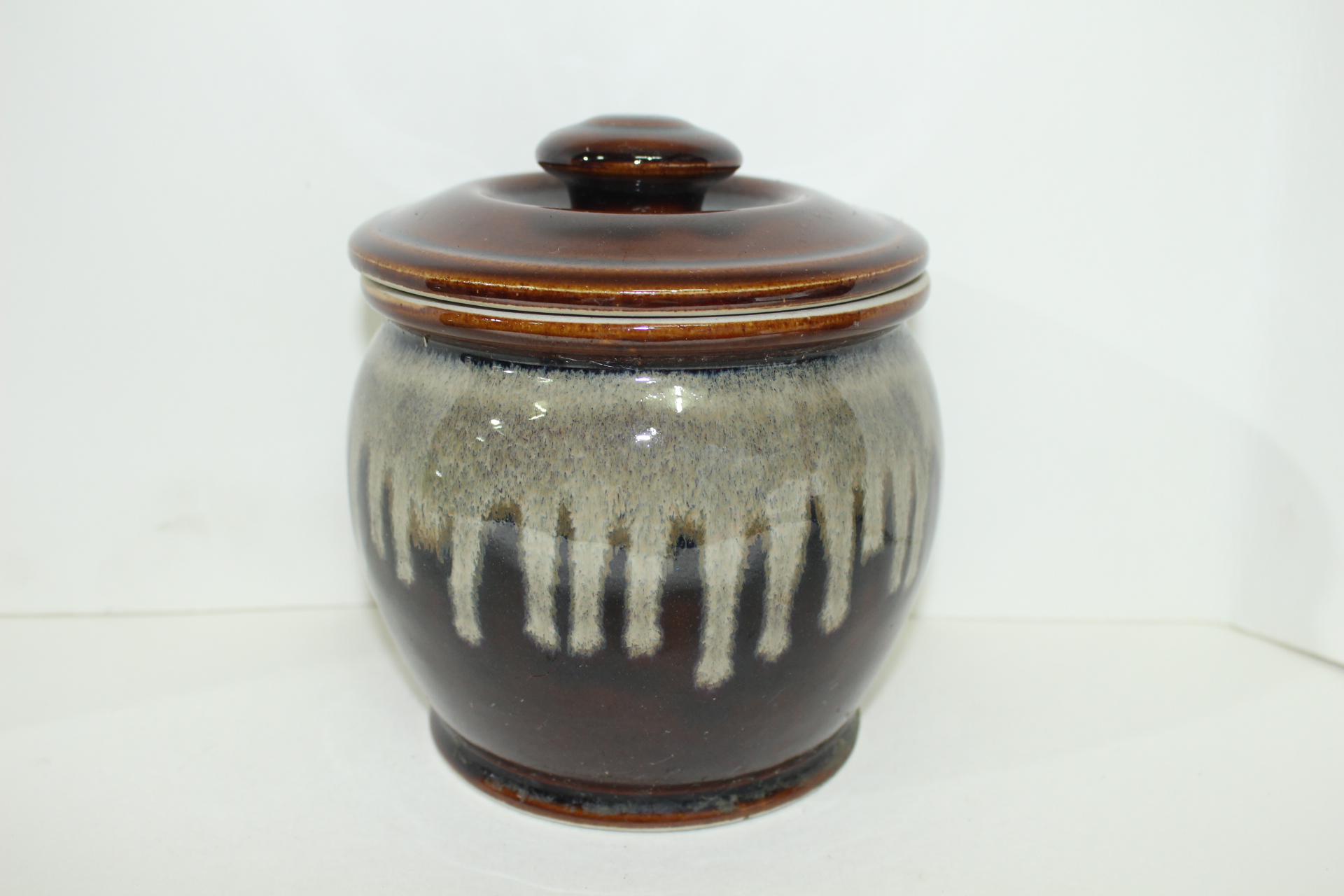 흑유청자 덴모꾸 눈물흘림 수통