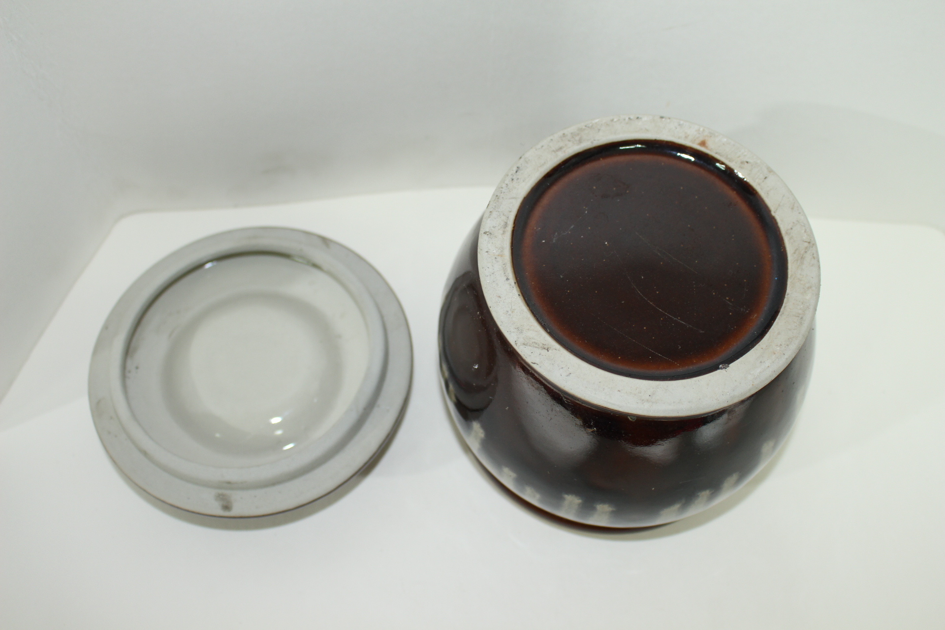 흑유청자 덴모꾸 눈물흘림 수통