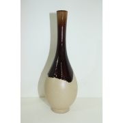 흑유청자 한송이 화병