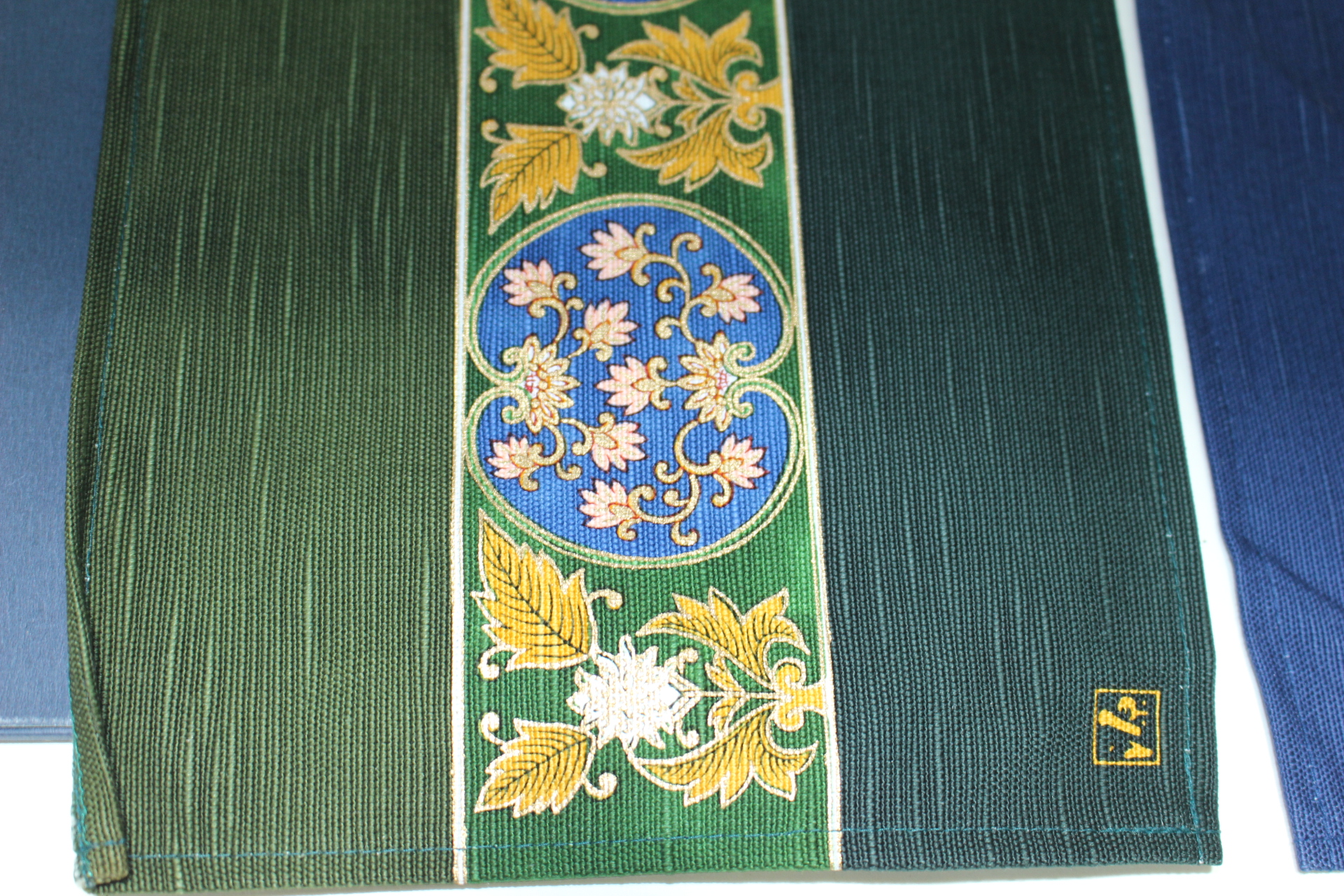 미사용 천으로된 다포 2장셋트,차도구