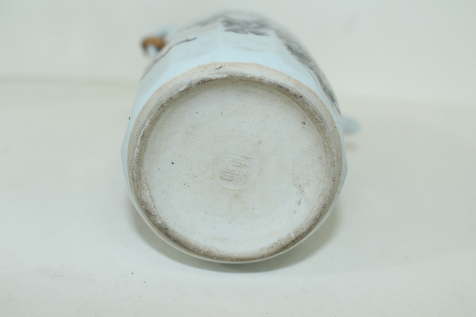 연대가좋은 철화백자화문 주자