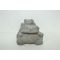 연대가좋은 돌로된 복두꺼비 조각상