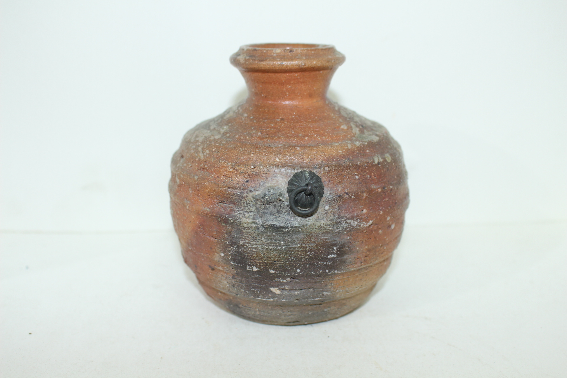 연대가좋은 시가라끼 청자 고리달린 호