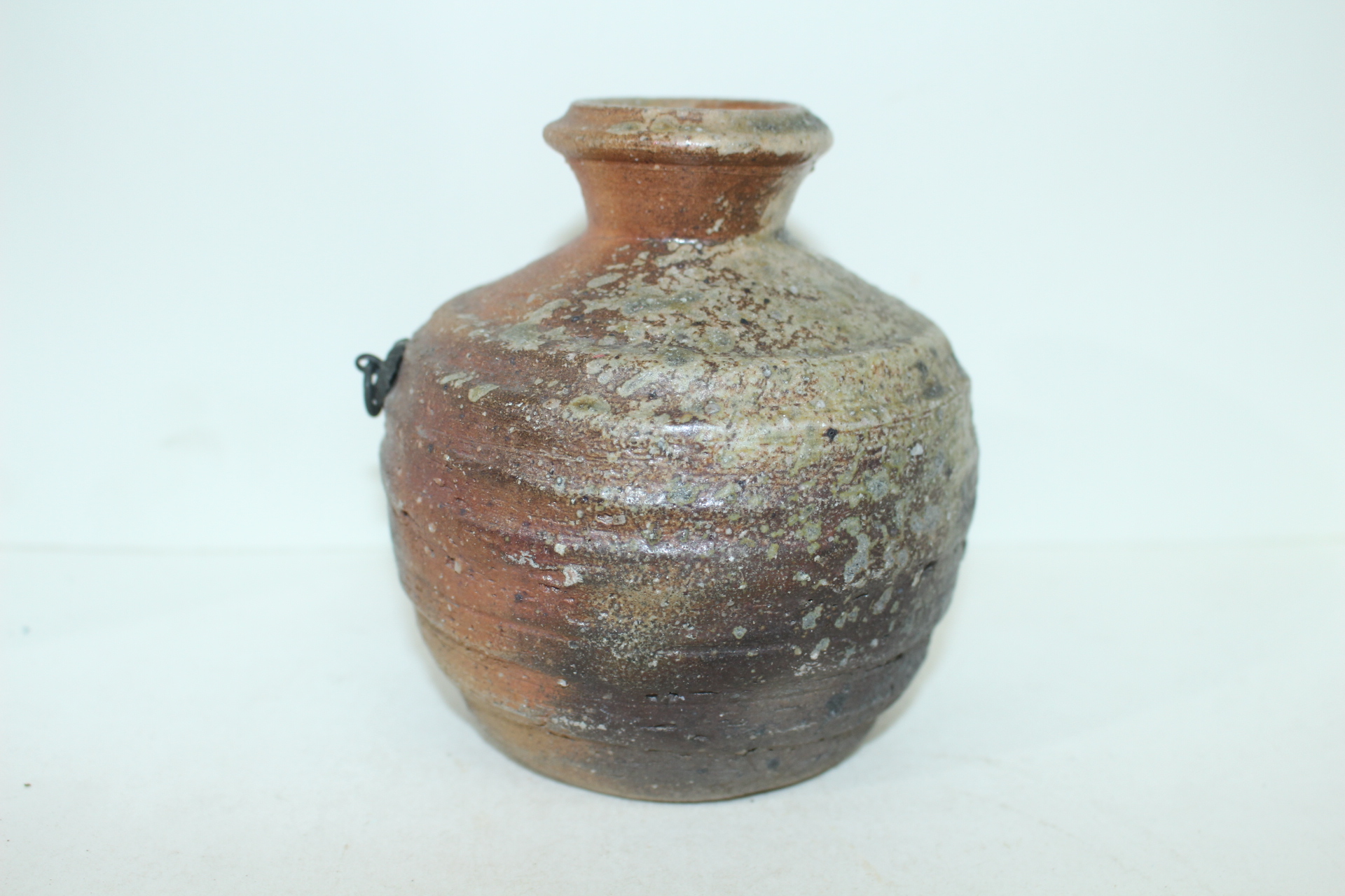 연대가좋은 시가라끼 청자 고리달린 호