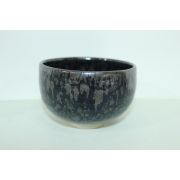 흑유청자 유약흘림이 좋은 말찻잔