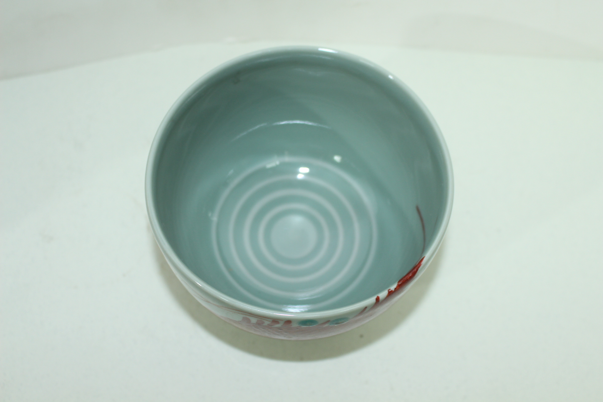 청자 진사게문 말찻잔