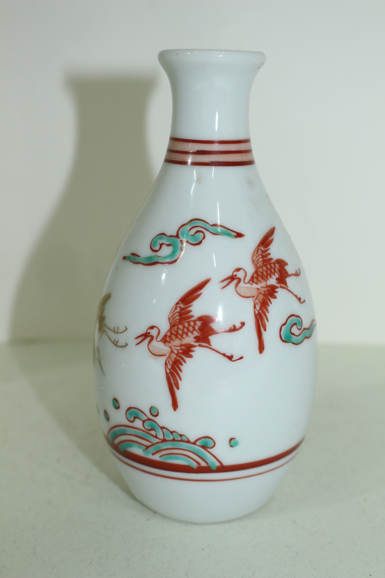 연대가좋은 구다니 진사백자금채운학문 주병