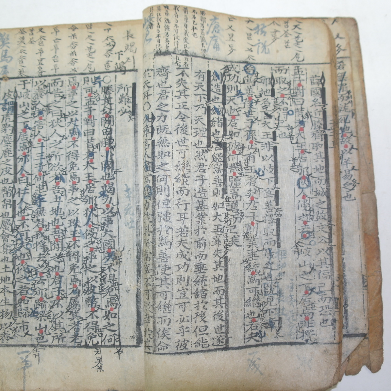 400년이상된 고목판본 맹자(孟子)권1~5 상권 1책