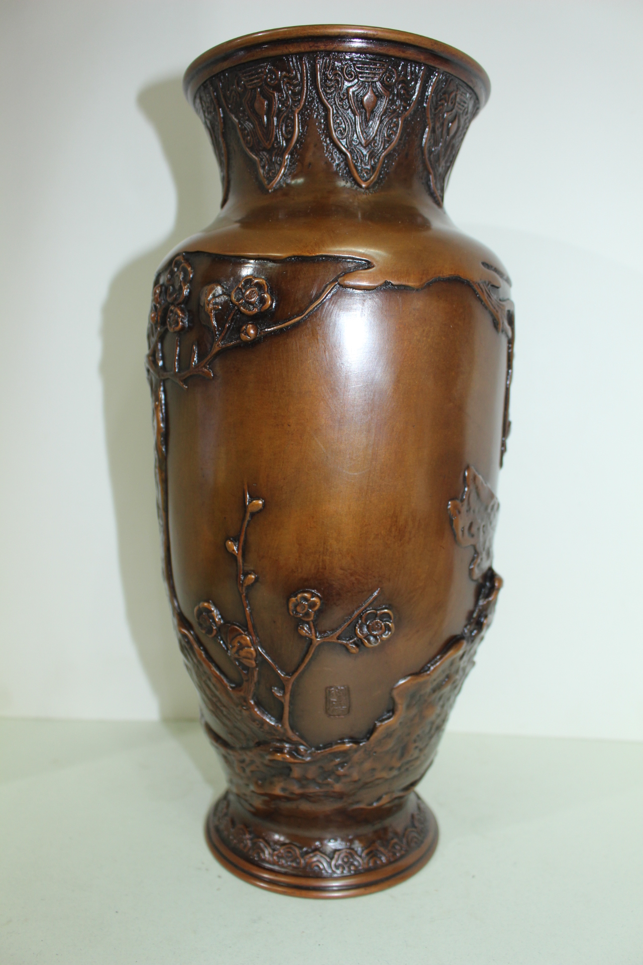 명품-청동으로된 양각 십장생문 대호