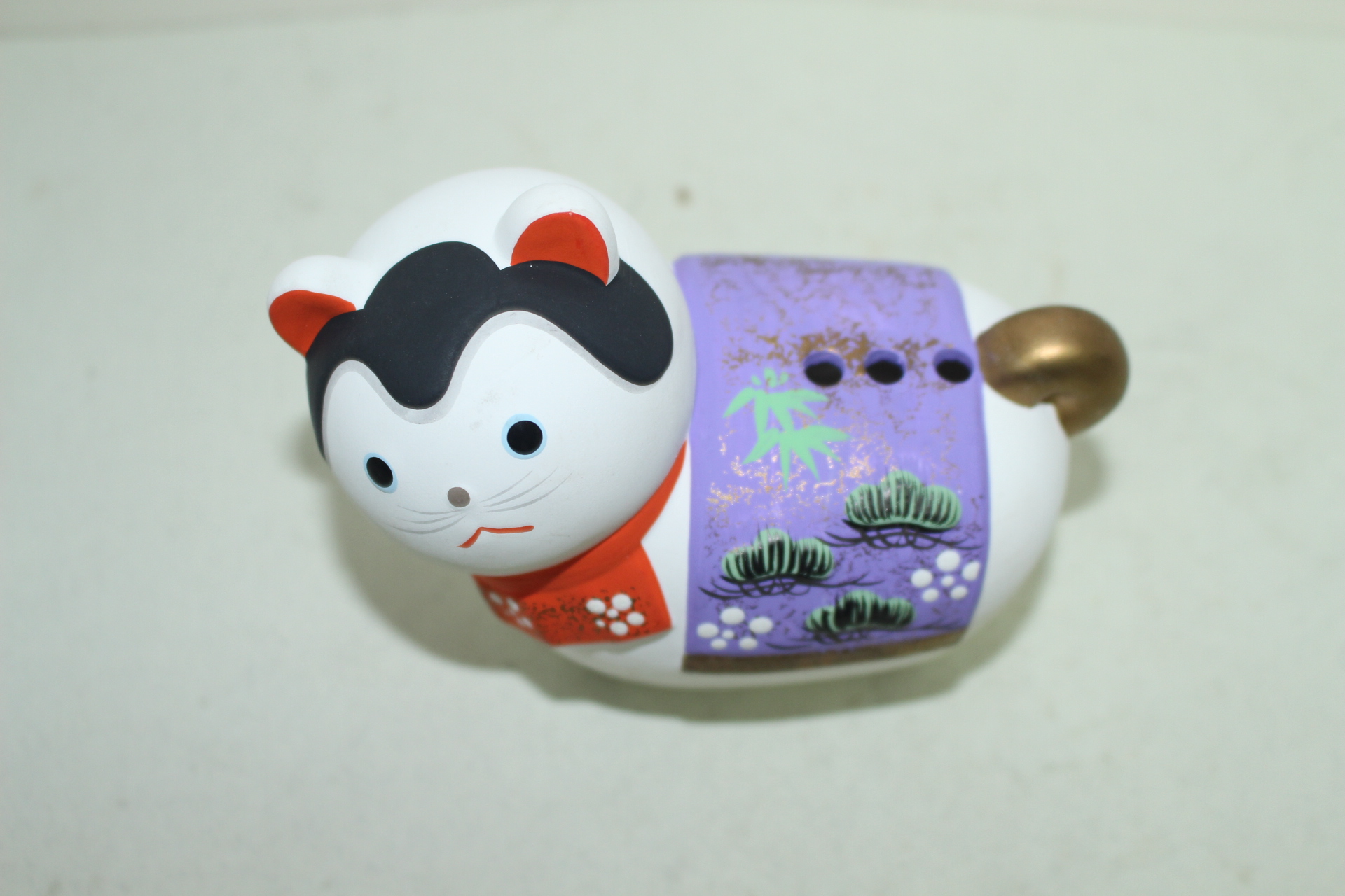 토기재질로된 고양이 향로