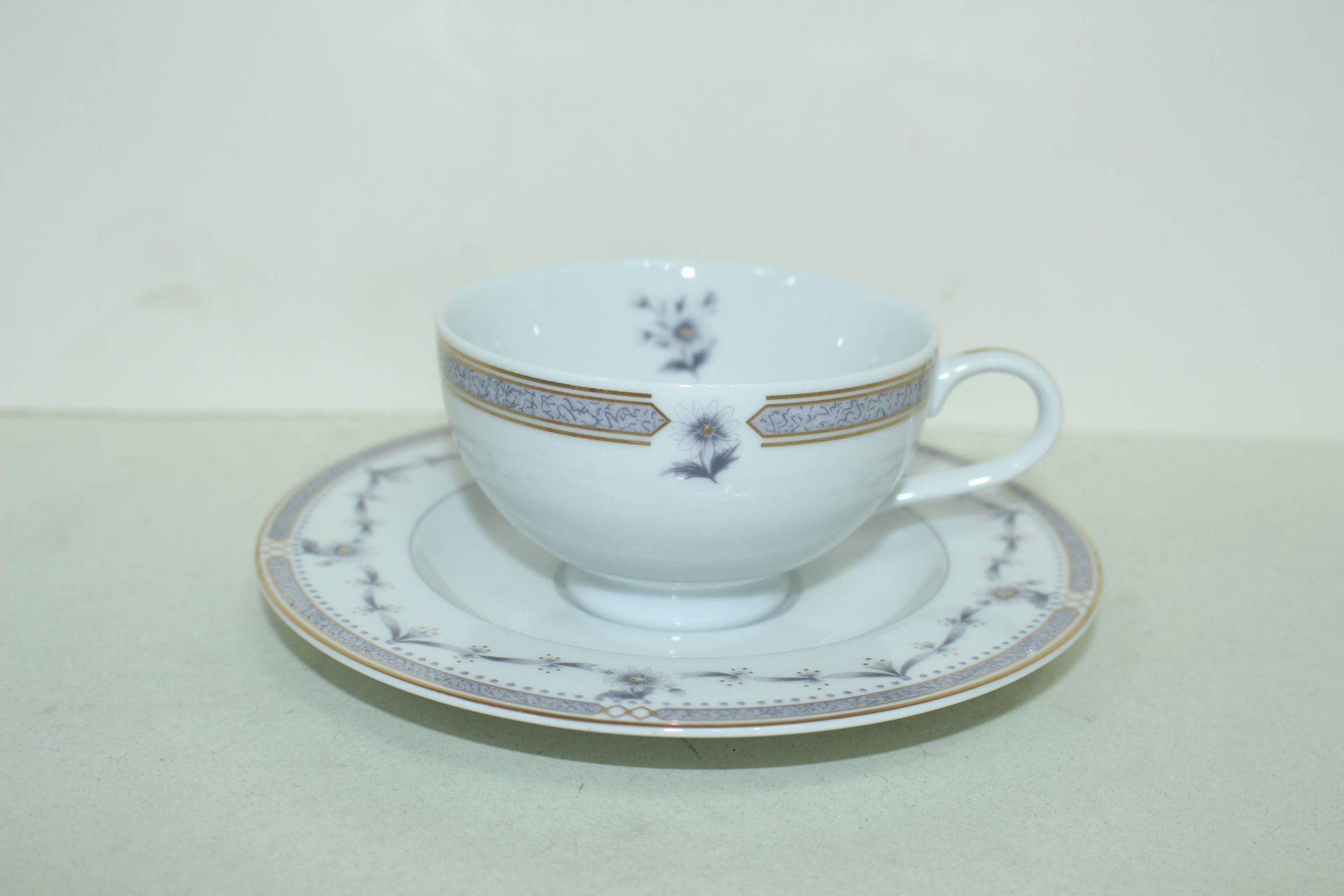 본챠이나 금채화문 커피잔 셋트