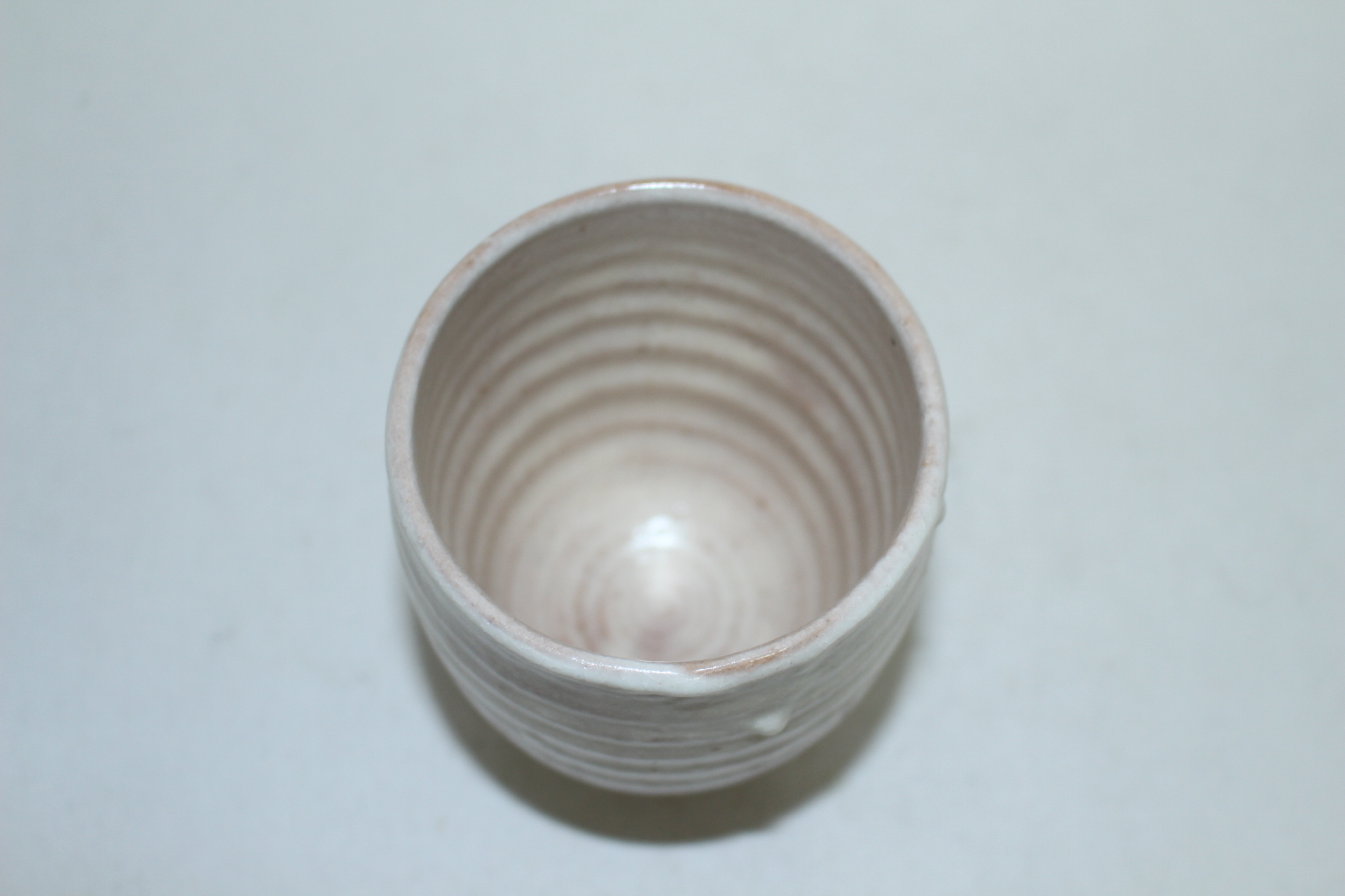 분청자 유약흘림이 좋은 개인 잔