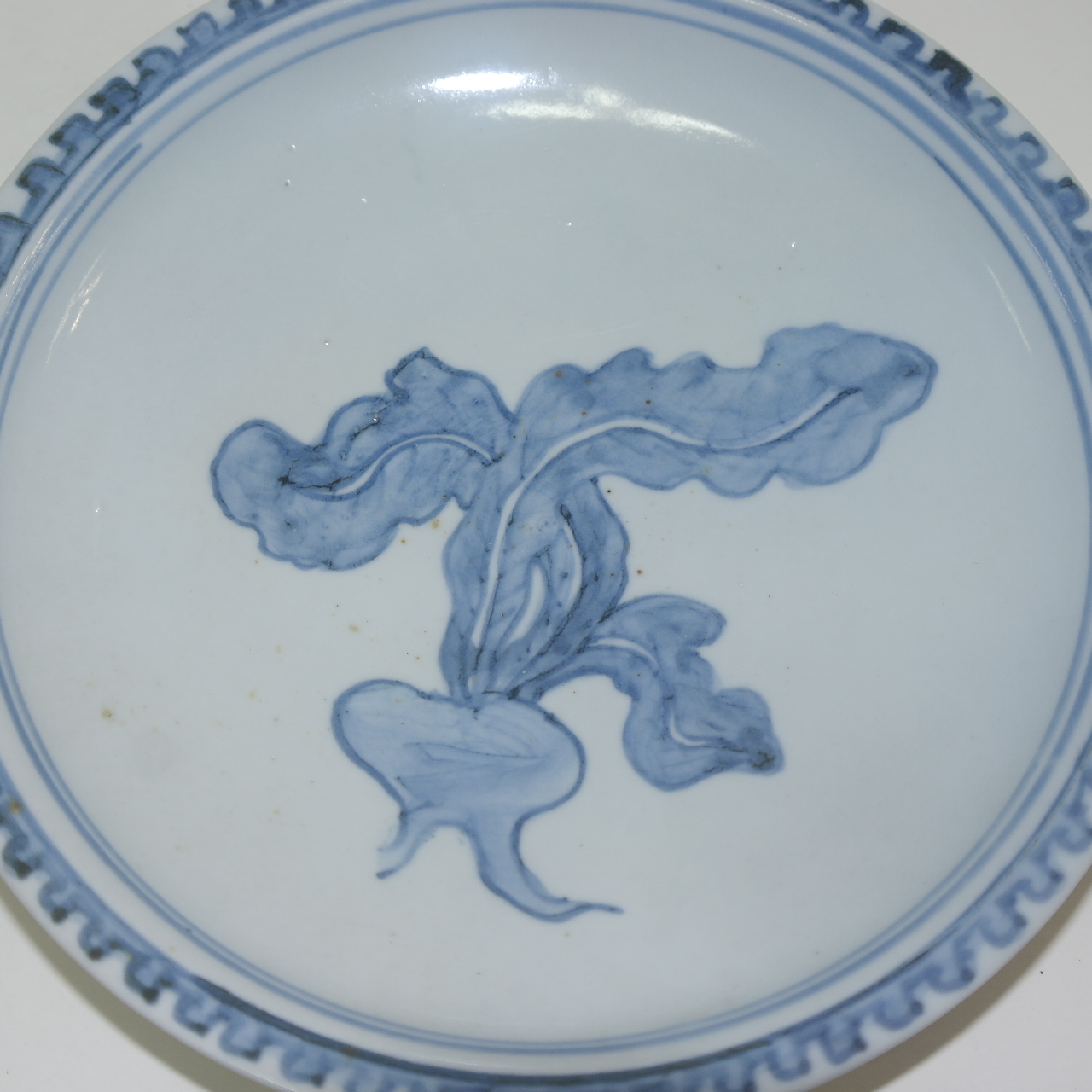 1500년대 초기 양촌(陽村)고이마리 청화백자 무우문 완