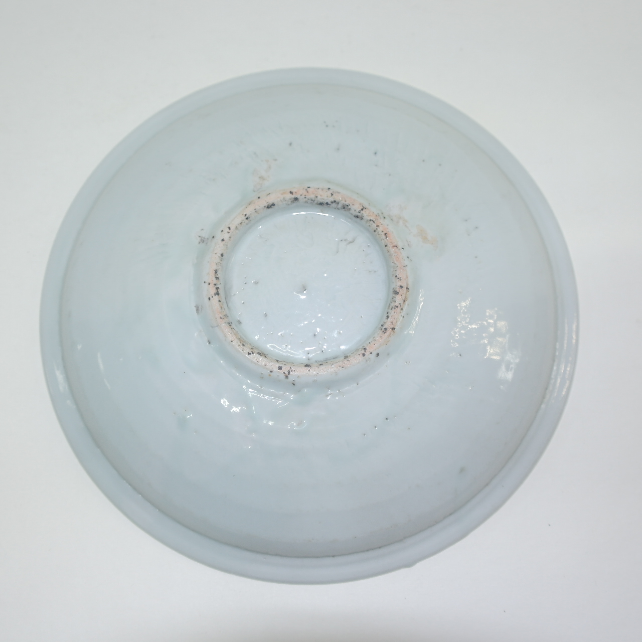 1500년대 초기 양촌(陽村)고이마리 청화백자 무우문 완