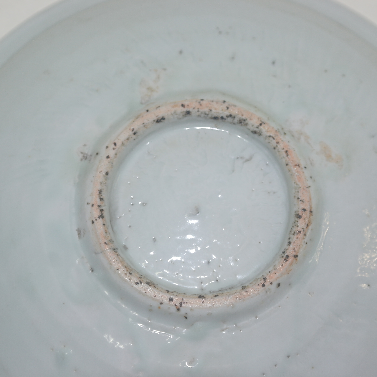 1500년대 초기 양촌(陽村)고이마리 청화백자 무우문 완