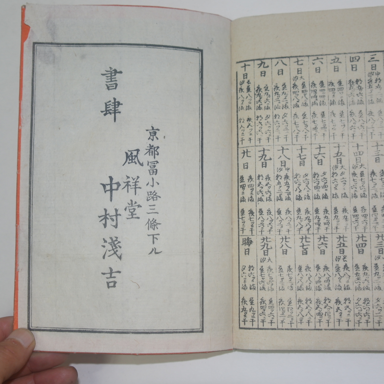 일본간행 홍법대사 삼세상(三世相) 1책완질