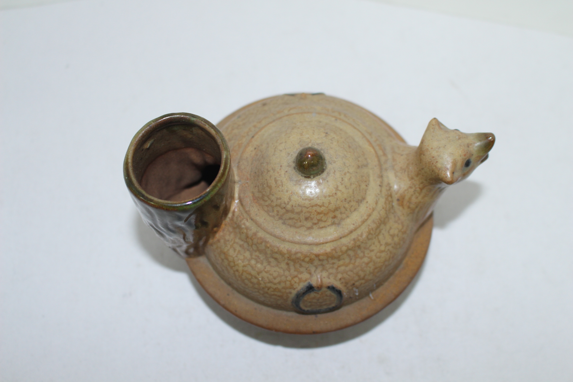 청자 동물모양의 주자호