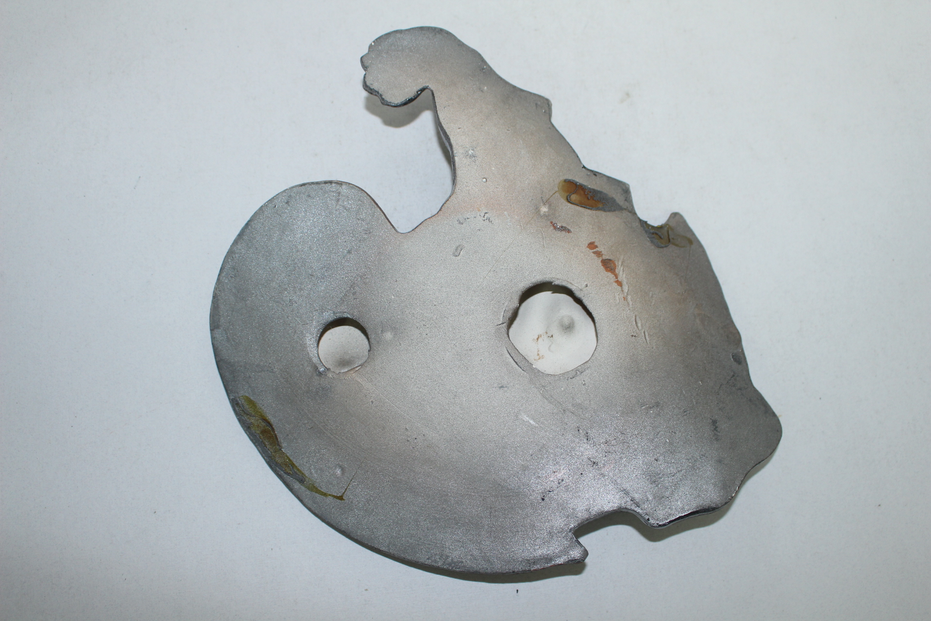 기와재질로된 닭 부조조각상