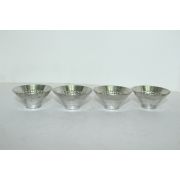 백동합금으로된 돋음문 잔 4점