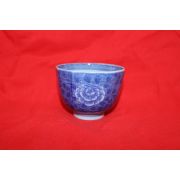 외사기 연대의 청화백자화문 잔