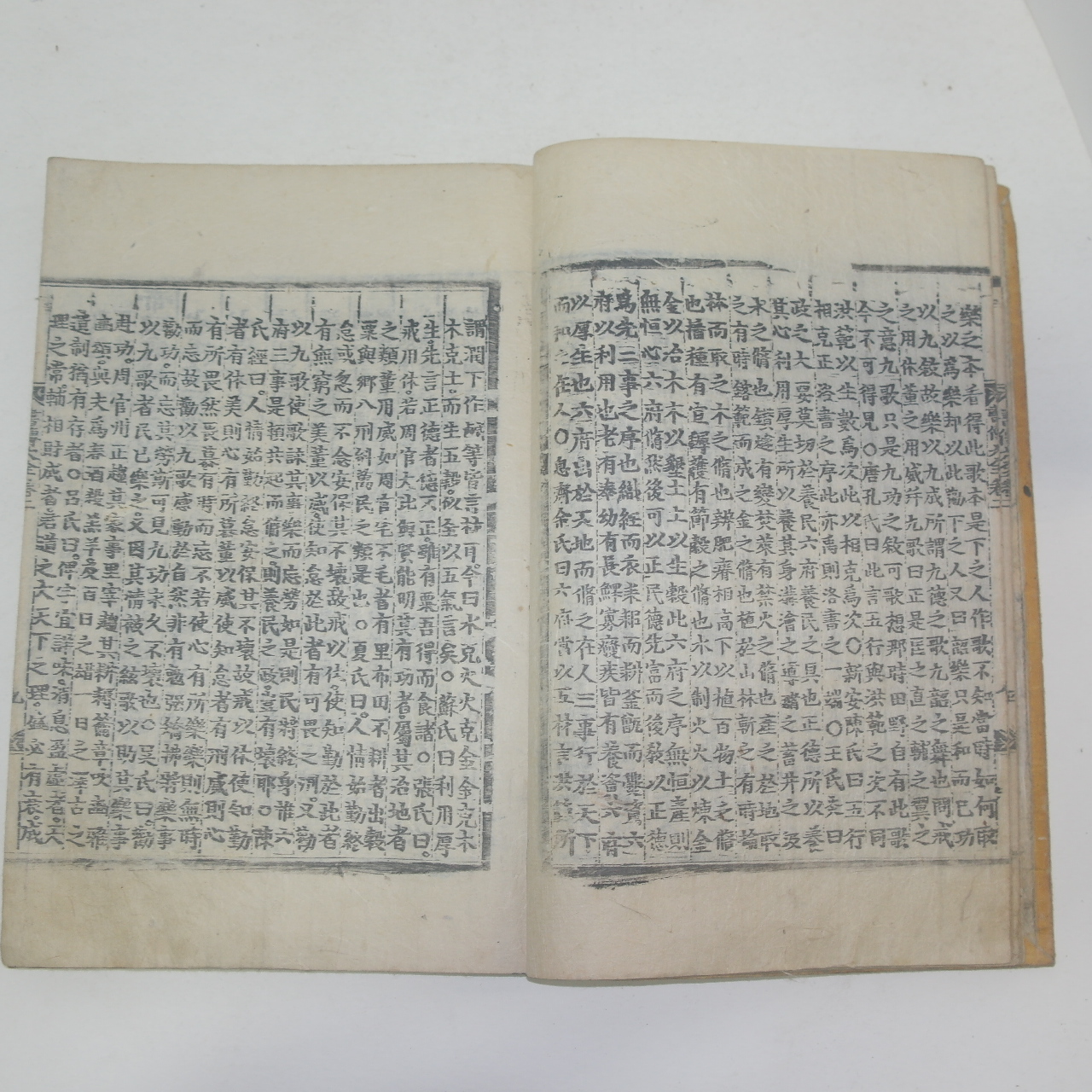 목판본 서전대전(書傳大全)권2~9  8책