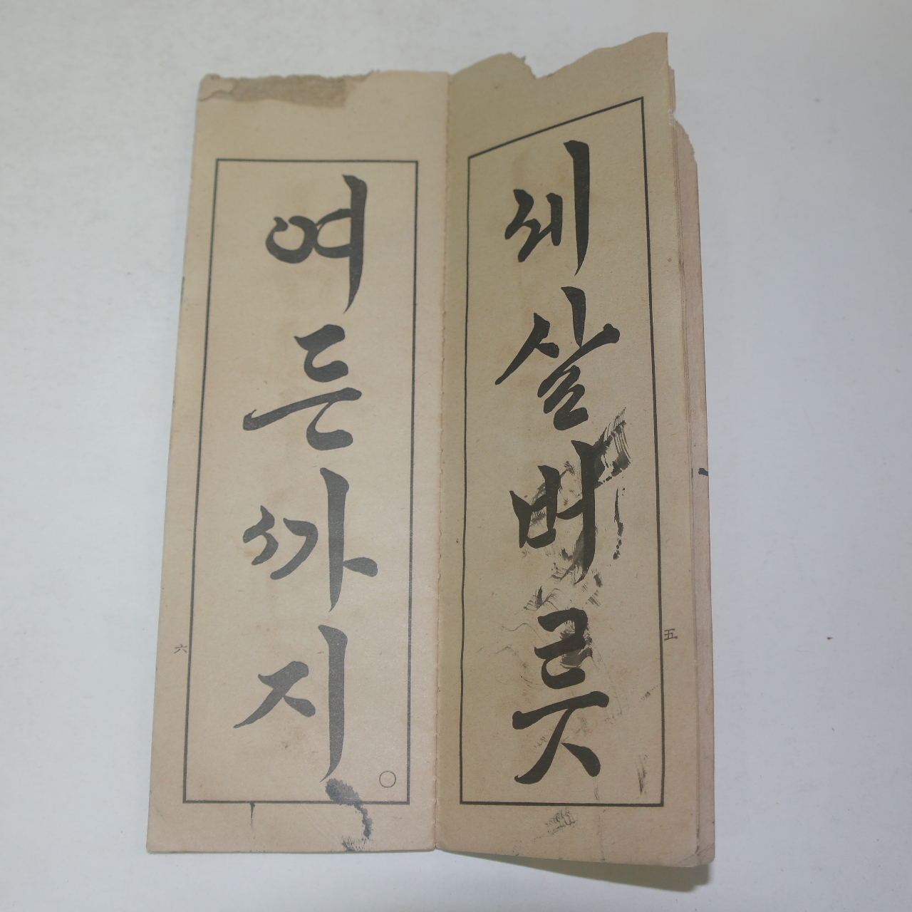 1925년 보통학교 서방수본 제4학년용 상