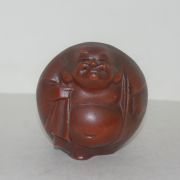 묵직한 무쇠로된 추상 달마대사조각상