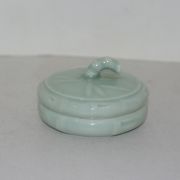 청자 양각죽절문 향합