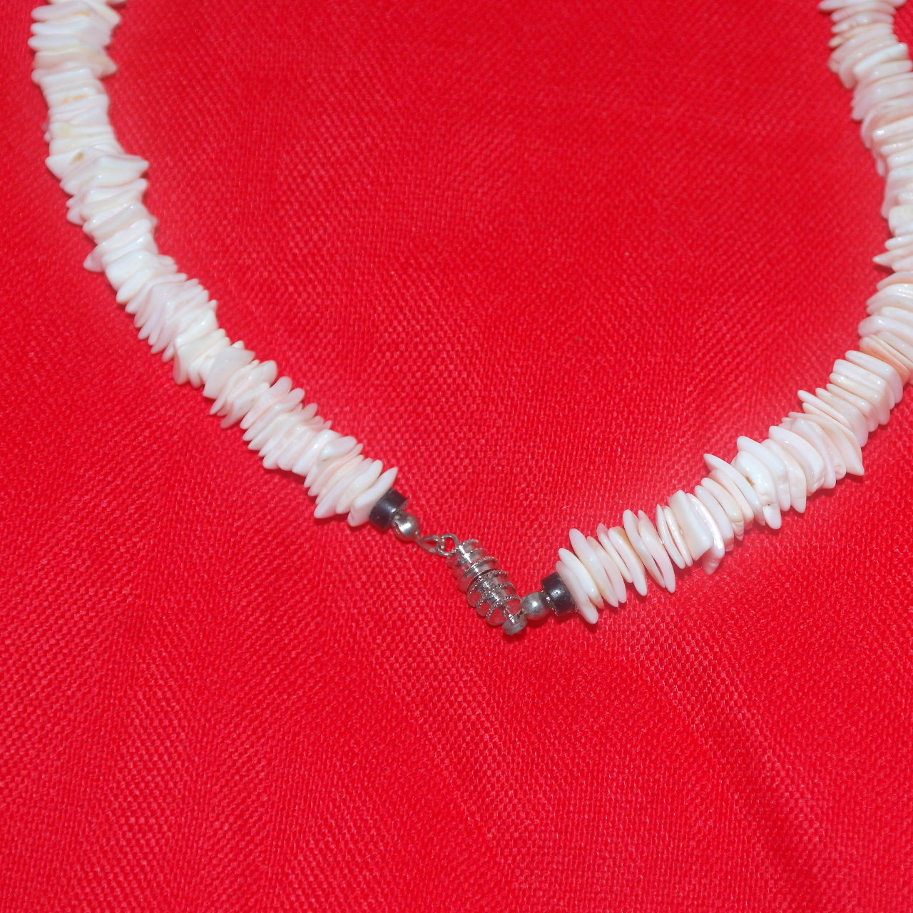 조개껍질재질로된 목걸이