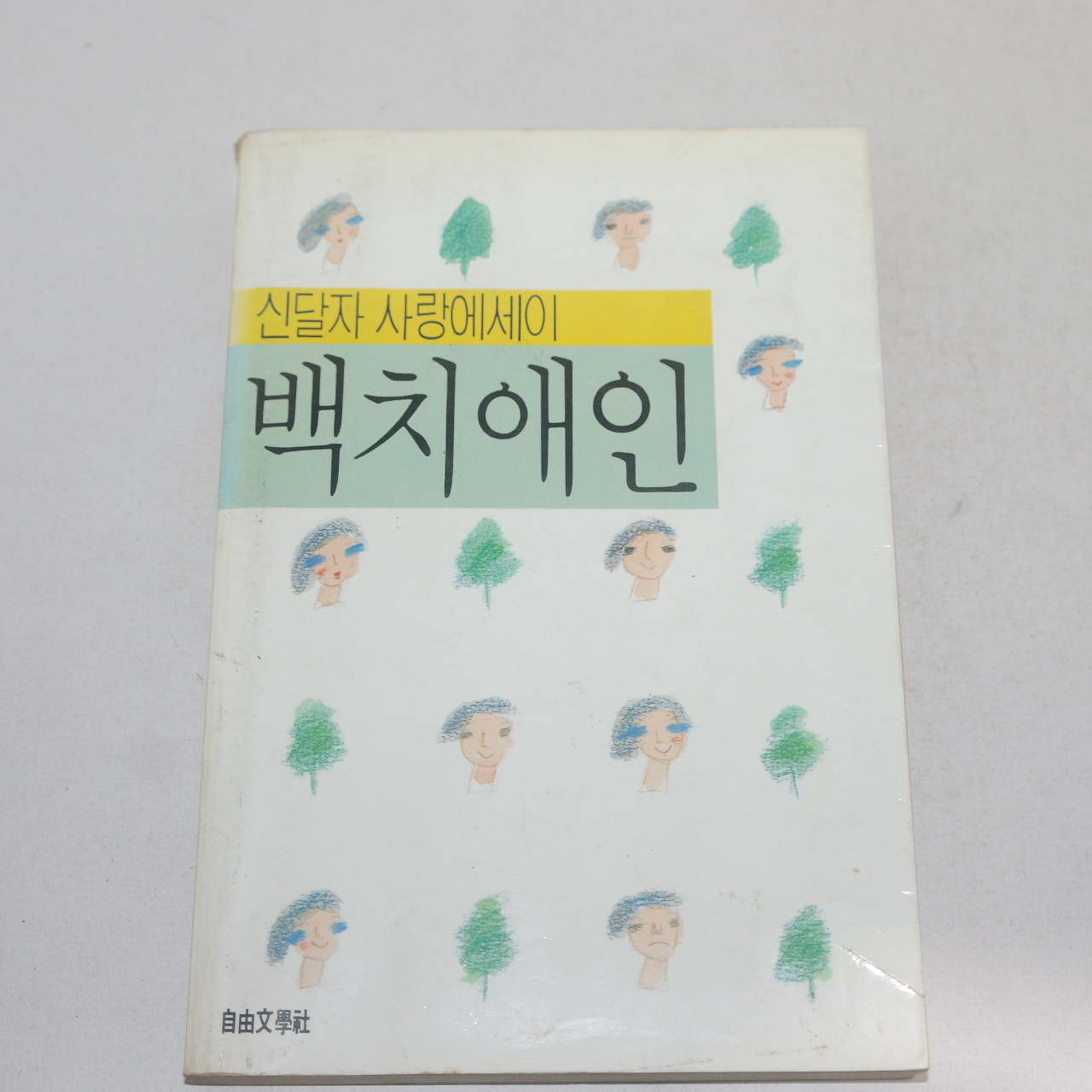 1989년 5판 신달자에세이 백치애인