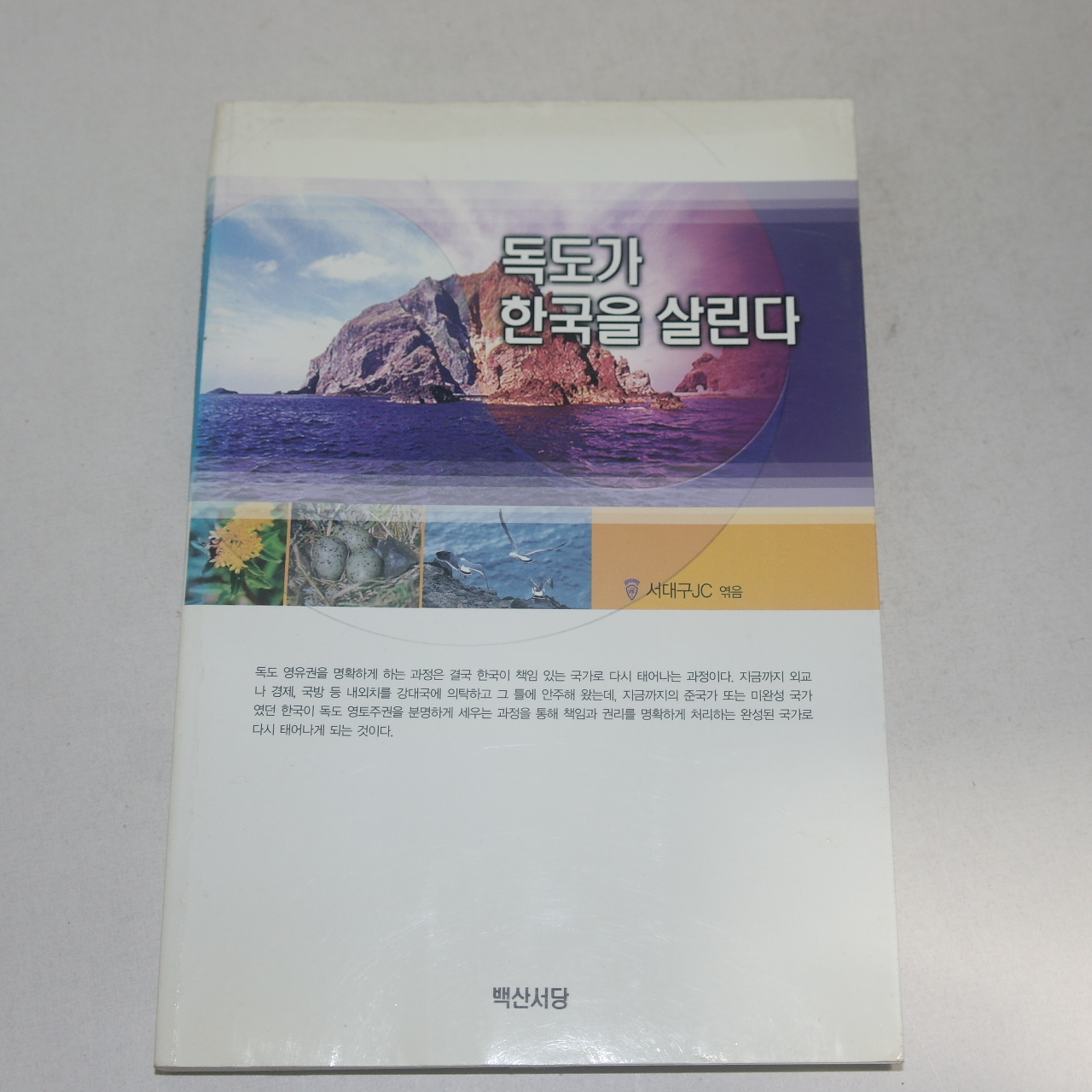 2004년 초판 독도가 한국을 살린다