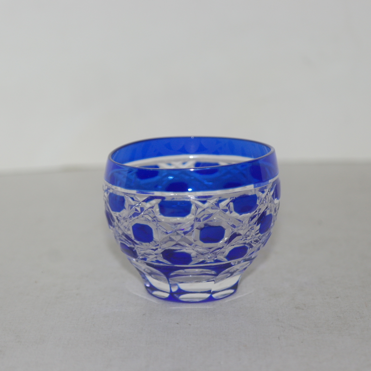 채색크리스탈 유리잔