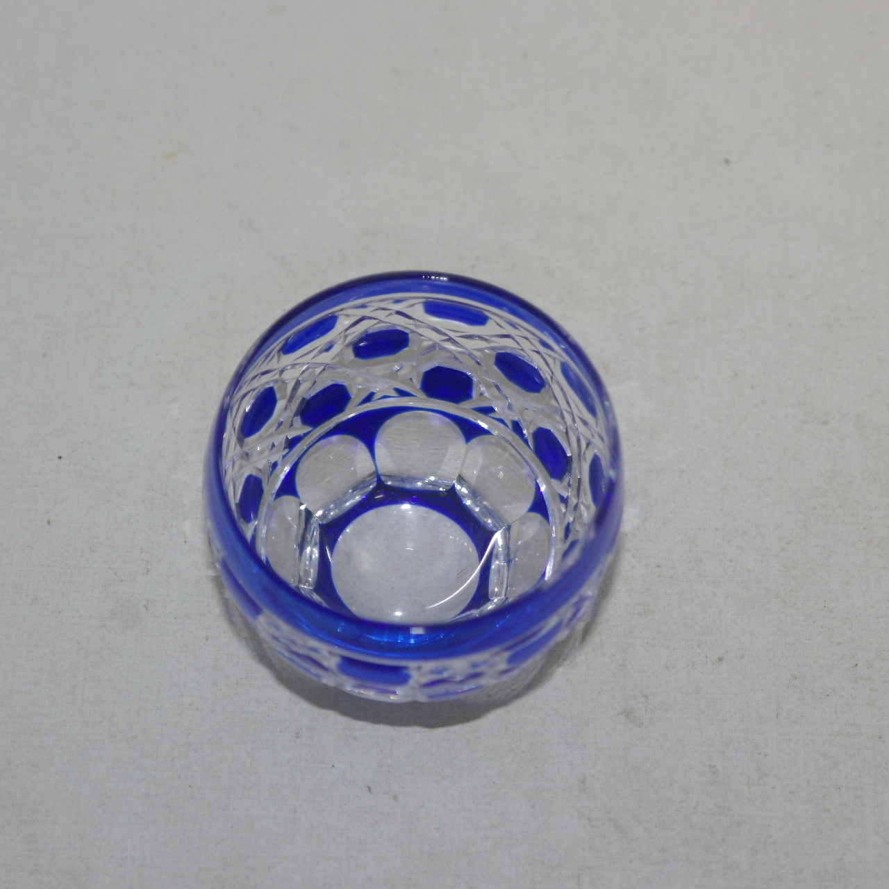 채색크리스탈 유리잔