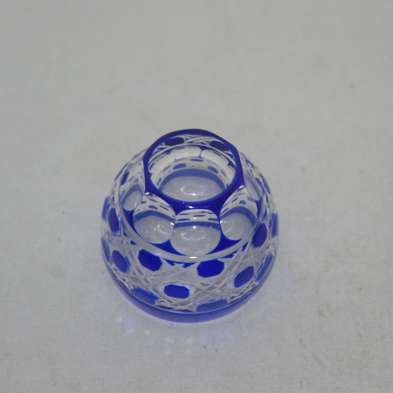 채색크리스탈 유리잔