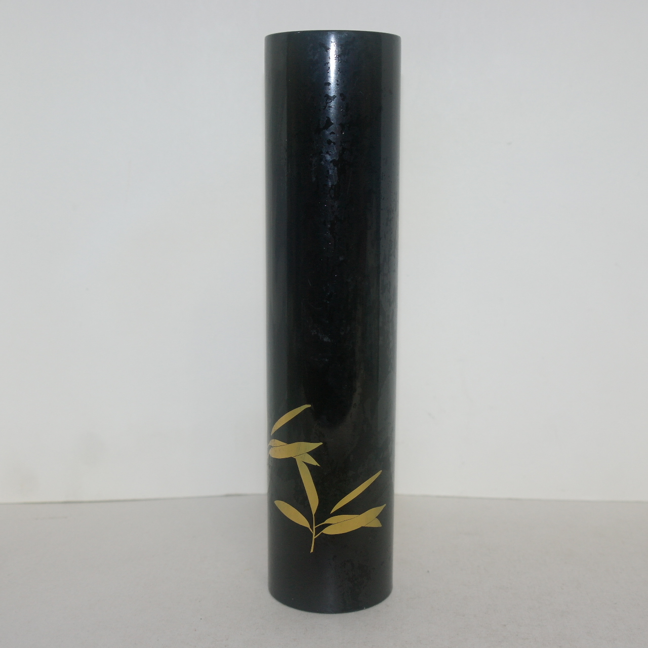 금채대나무그림이 있는 화병