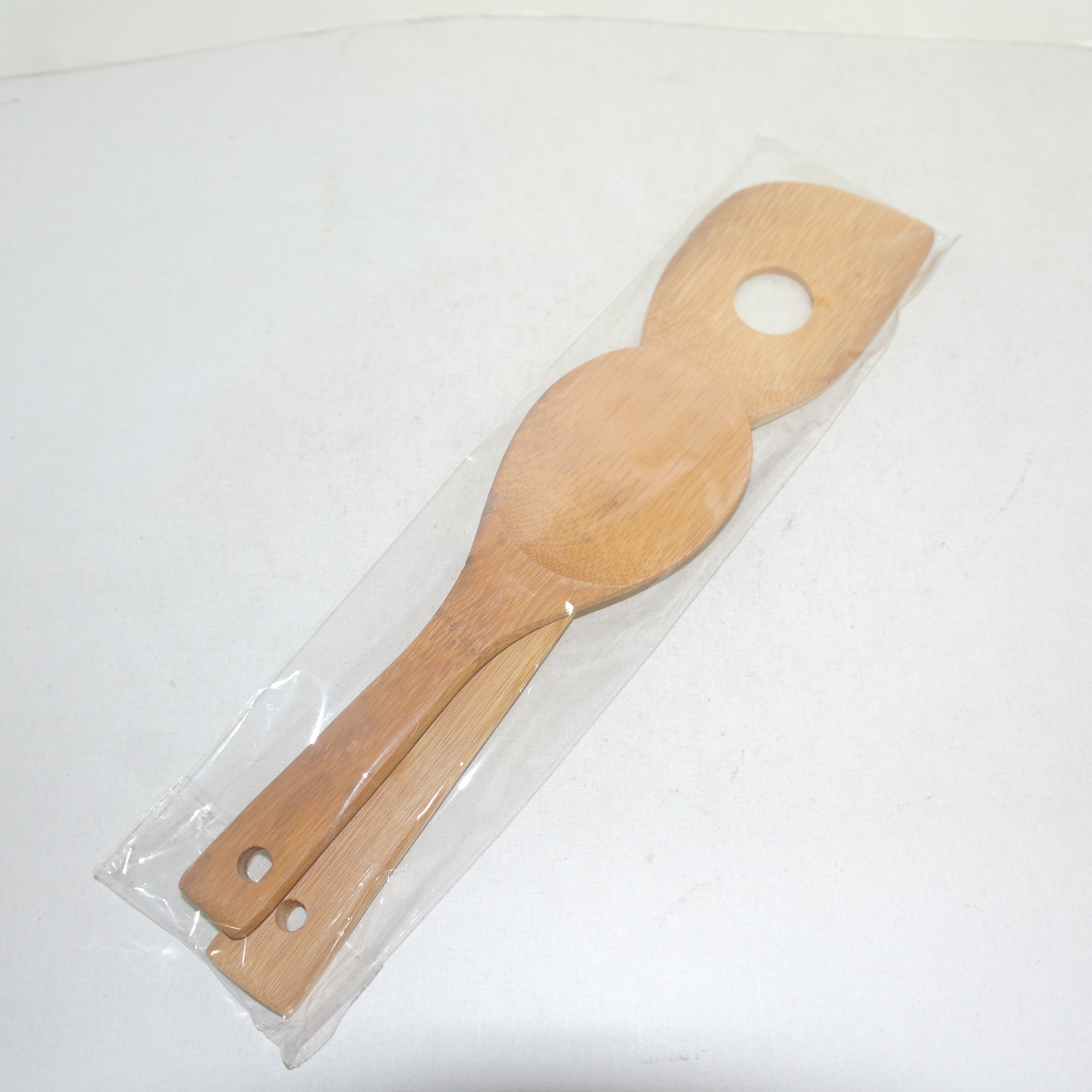 대나무로된 주걱 과 도구