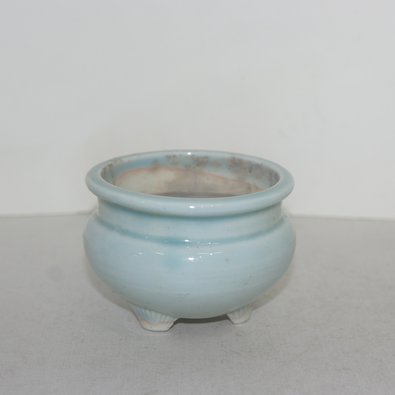 연대가좋은 청자 삼족향로