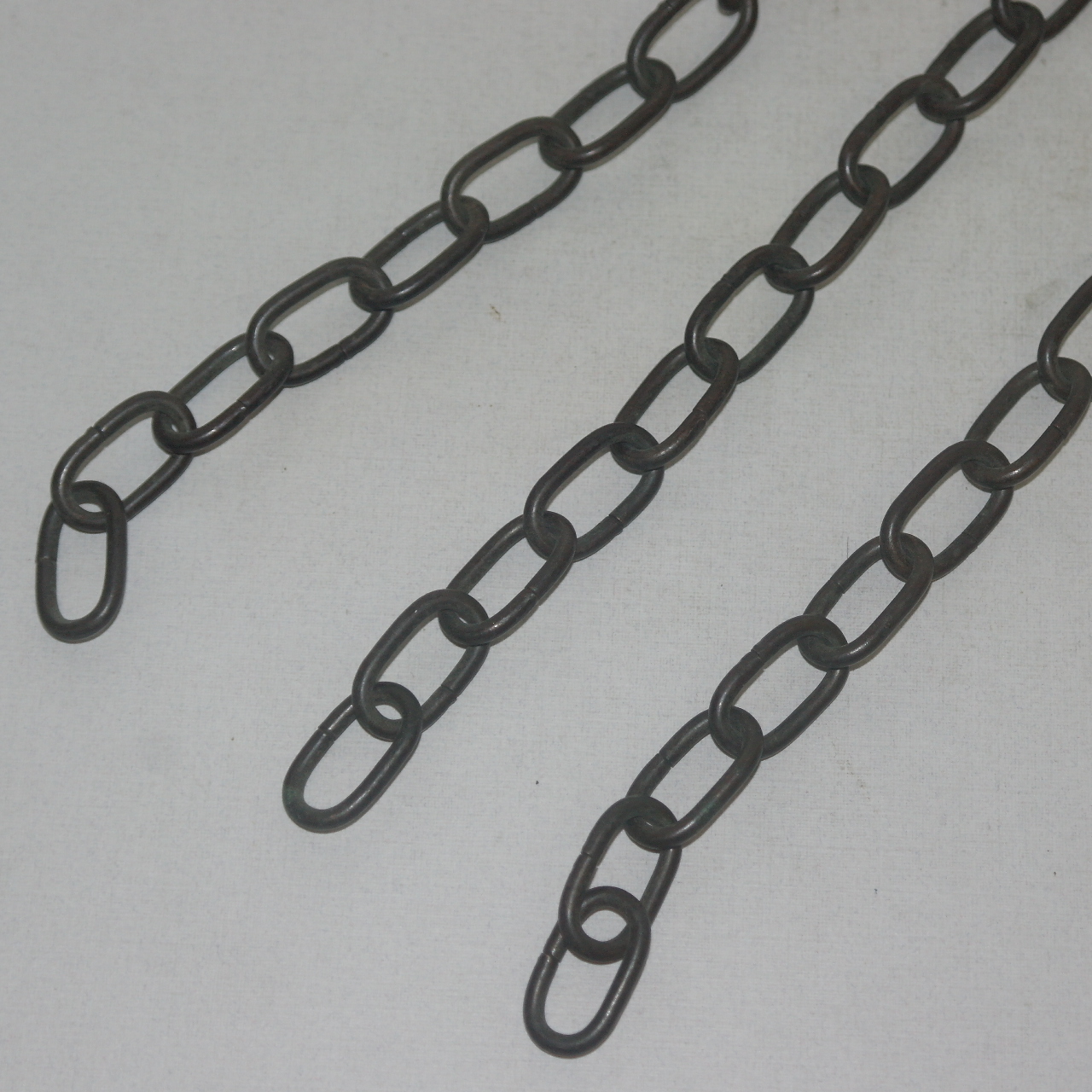 청동으로된 차도구 걸이 3점