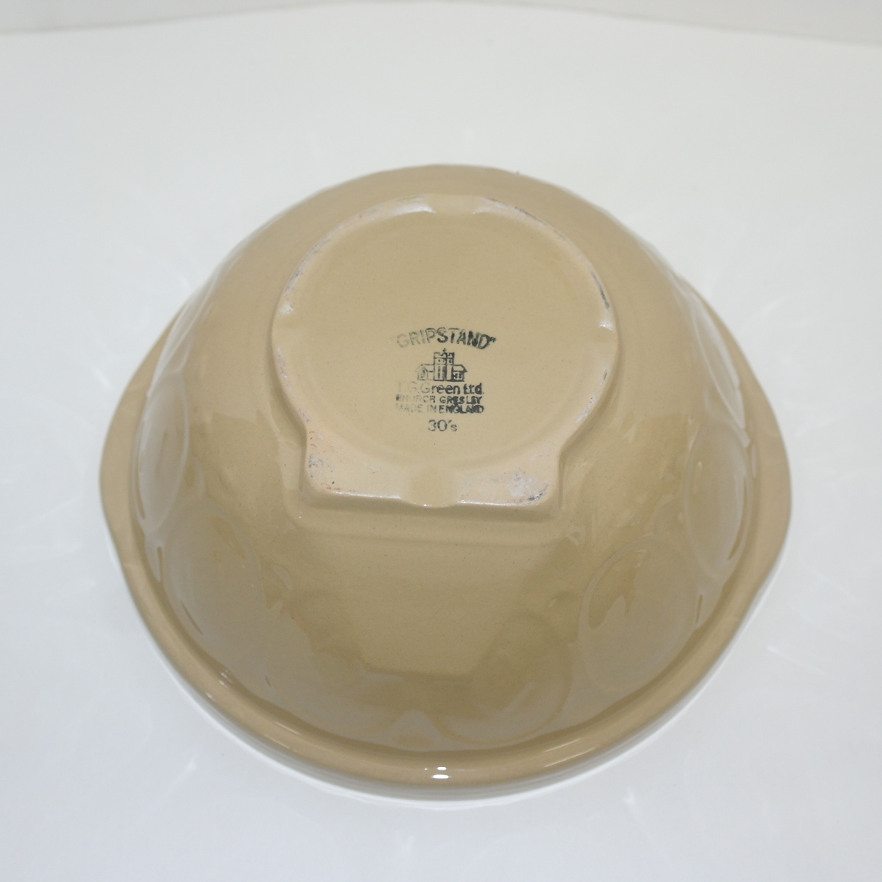 영국산 GRIPSTAND 청자 대완