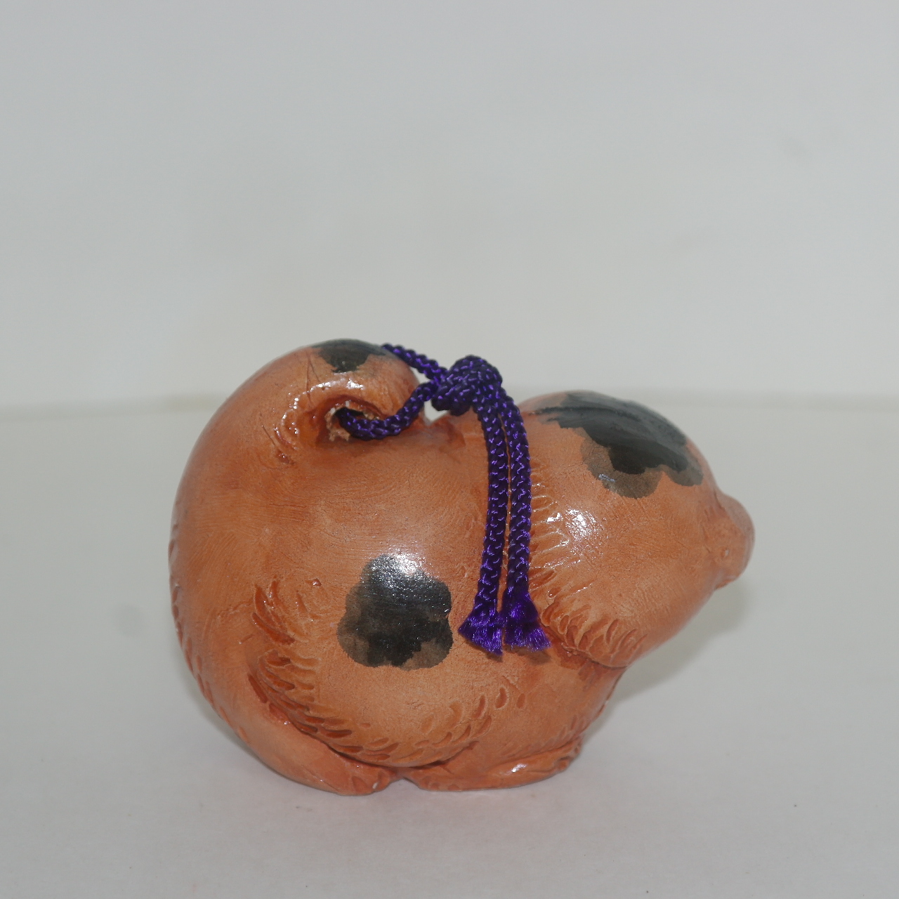 청자 도자기 강아지 모양 방울